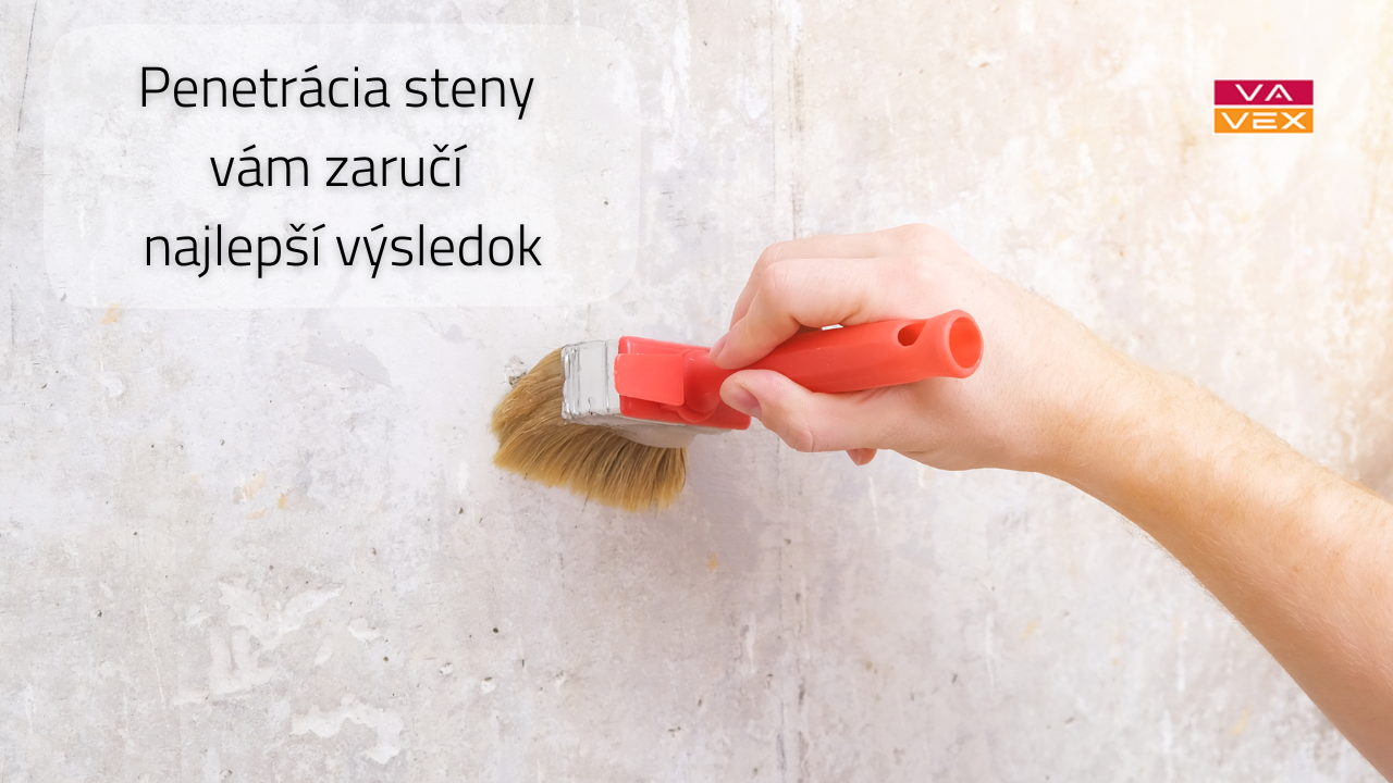Penetrace stěny pro instalaci vinylových tapet