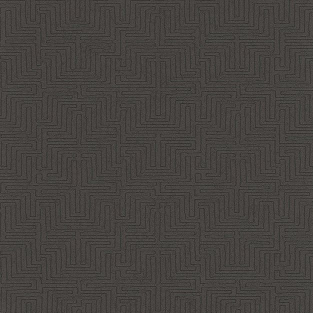 Geometrická vliesová tapeta na stenu, hnedo-čierna, 376063, Siroc, Eijffinger