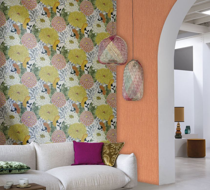 Kvetinová vliesová tapeta s vinylom BR24032, Breeze, Decoprint
