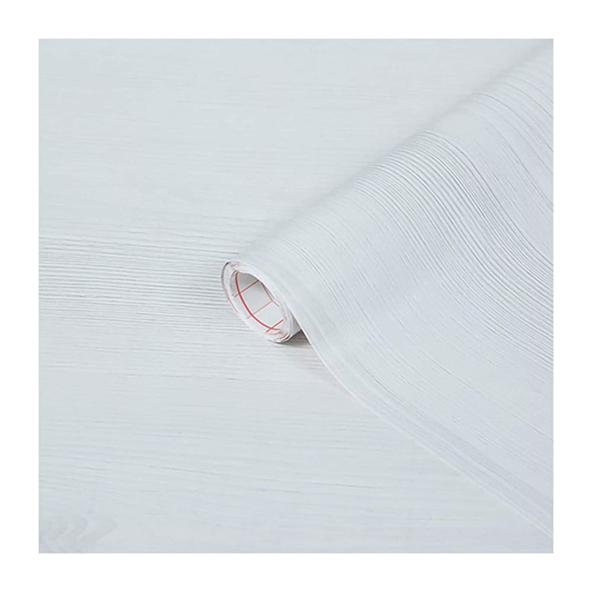 Samolepiaca tapeta na nábytok, biele drevo D-c-fix S 346-0669 45cm x 2m