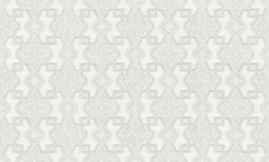 Luxusná bielo-strieborná vliesová tapeta s ornamentmi, 86009, Valentin Yudashkin 5, Emiliana Parati
