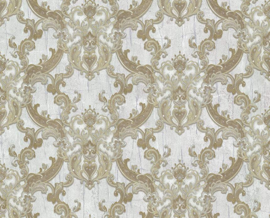 Luxusná strieborno-zlatá vliesová tapeta, zámocké ornamenty, 86062, Valentin Yudashkin 5, Emiliana Parati