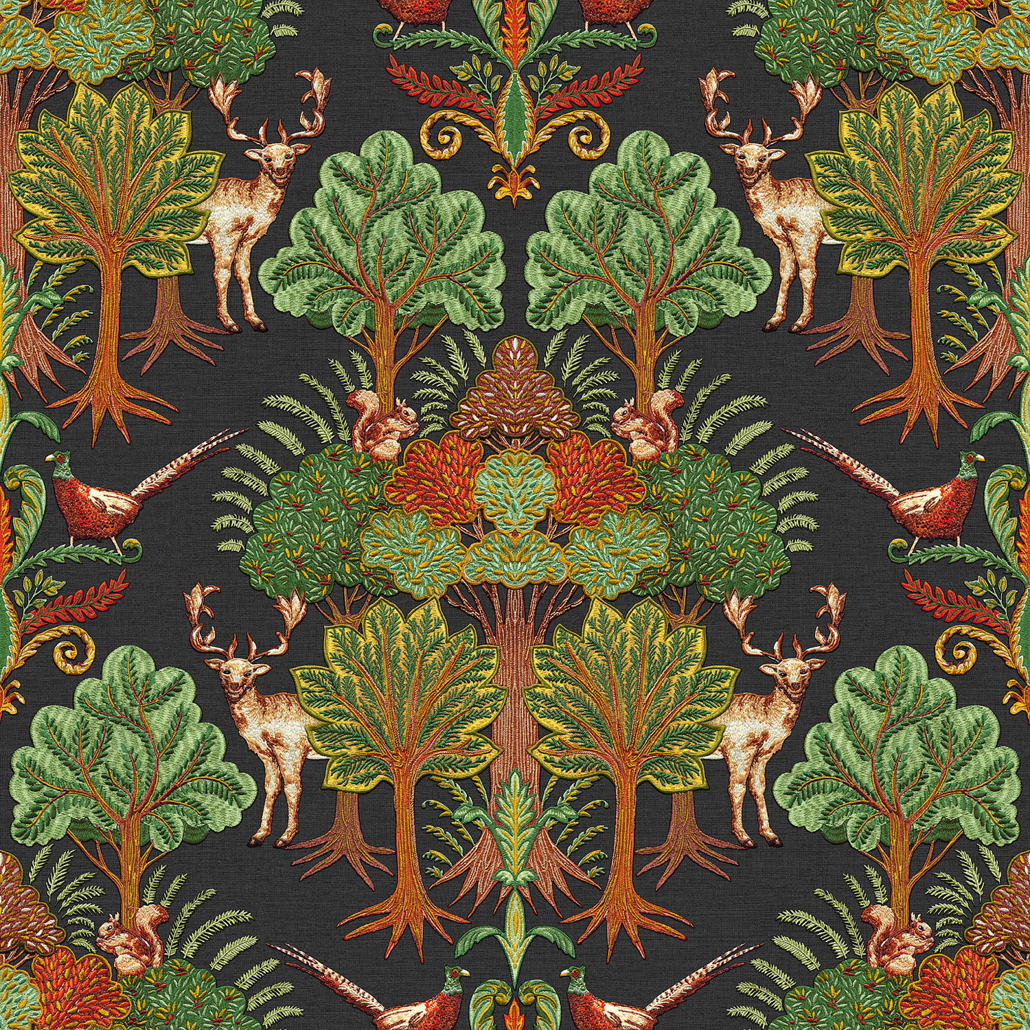Luxusná vliesová tapeta na stenu, stromy, zvieratá, TP422306, Tapestry, Design ID