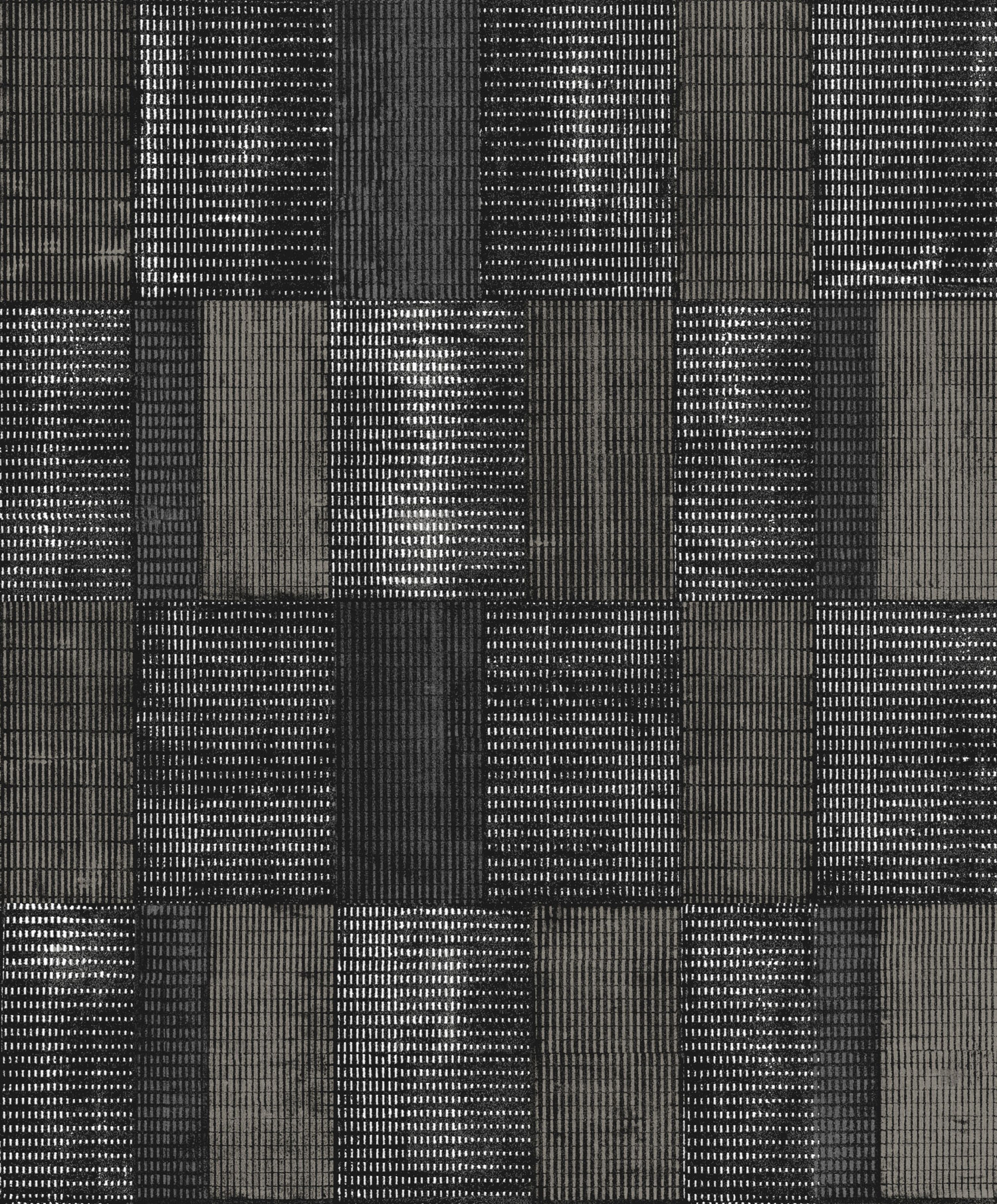 Tapeta na stenu, čierna, geometrický vzor, SUM301, Summer, The Texture Book, Khroma by Masureel