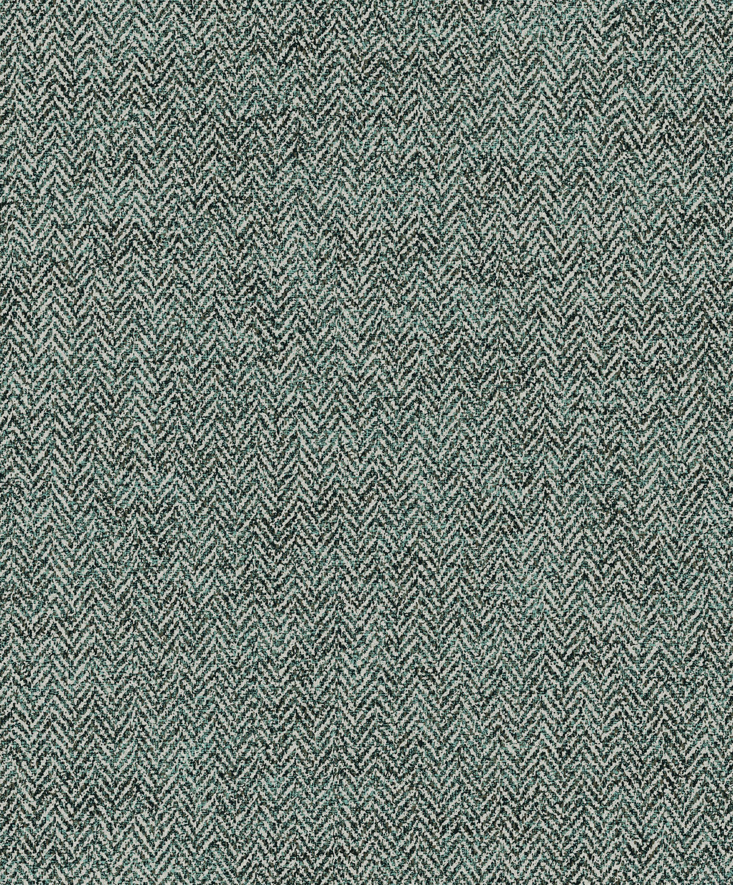 Tapeta na stenu, zeleno-strieborná, imitácia látky, vzor rybia kosť, ILA701, Aquila, The Texture Book, Khroma by Masureel
