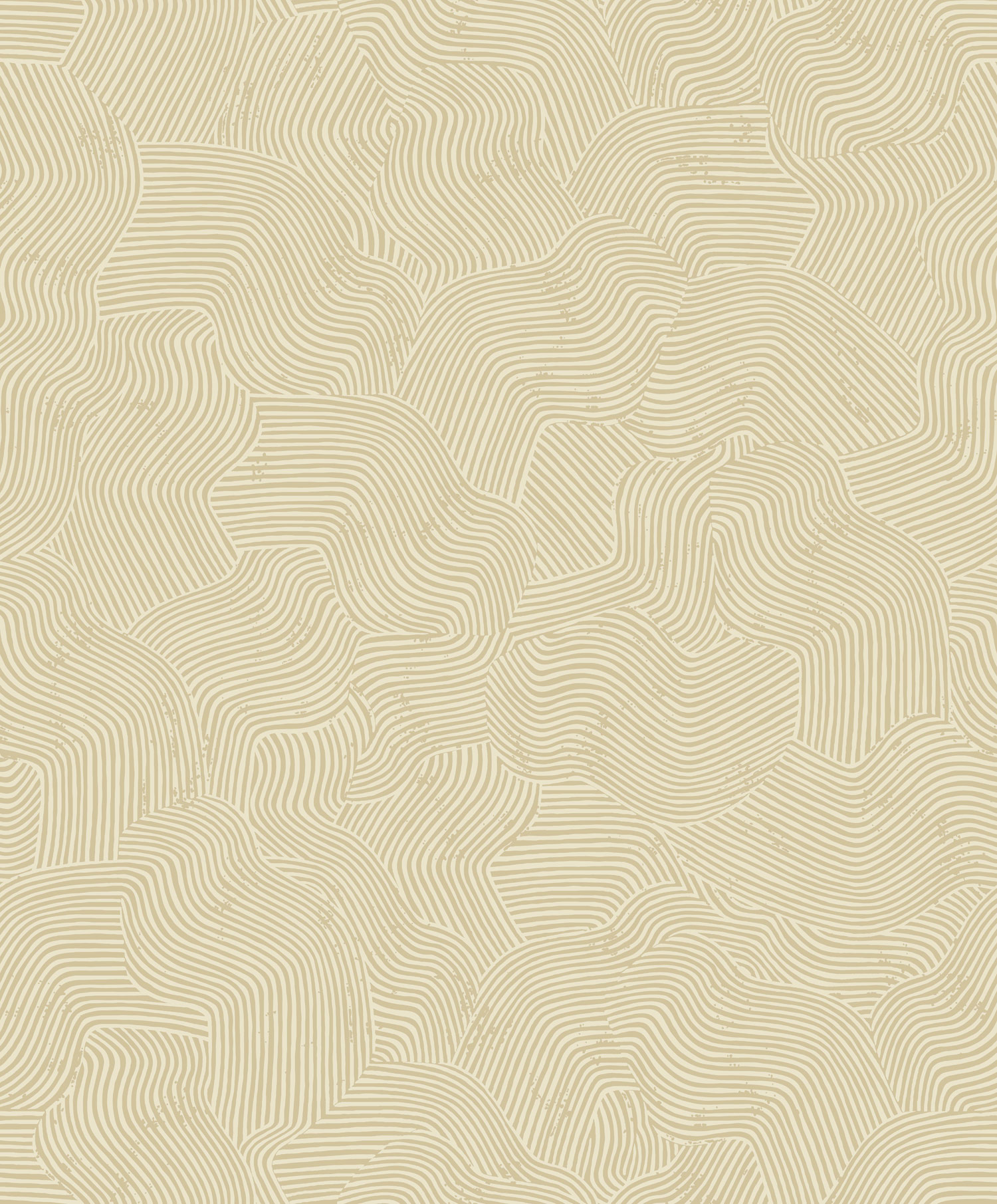 Krémová tapeta s geometrickým vzorom, BA26090, Brazil, Decoprint