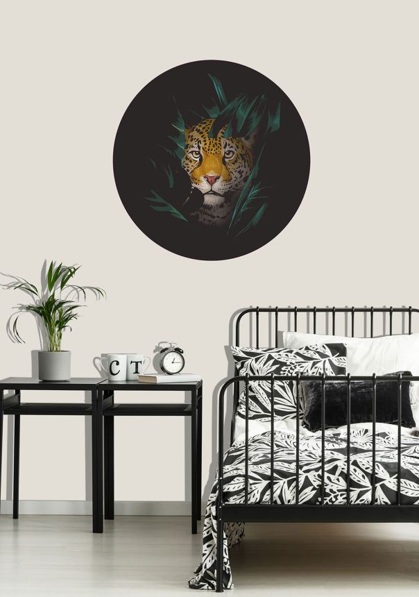 Predglejená vliesová tapeta, dekorácia Leopard, PLC052, Platinum Shapes, Decoprint