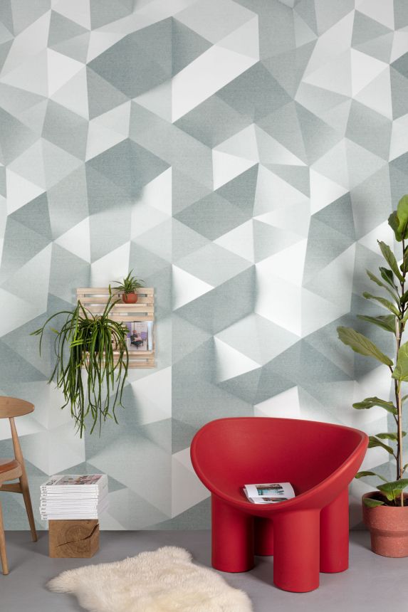Vliesová geometrická 3D fototapeta na stenu, ML4601, Mural Young Edition, Grandeco