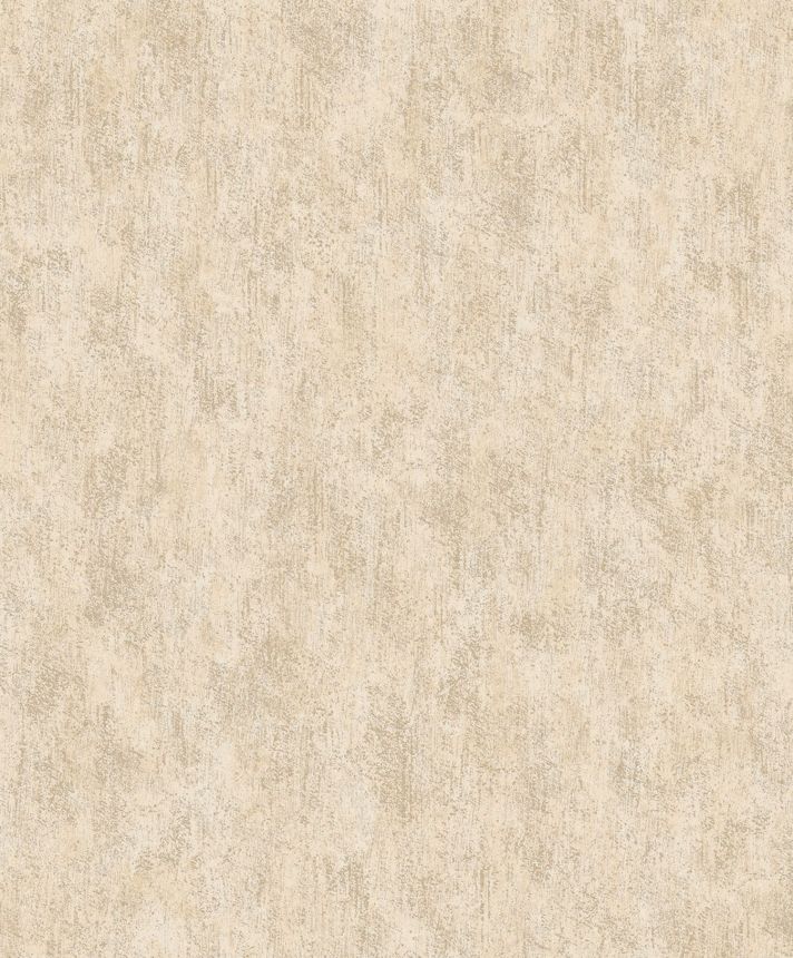 Béžovo-zlatá žíhaná vliesová tapeta na stenu, WP-1157, Modern Metals, York
