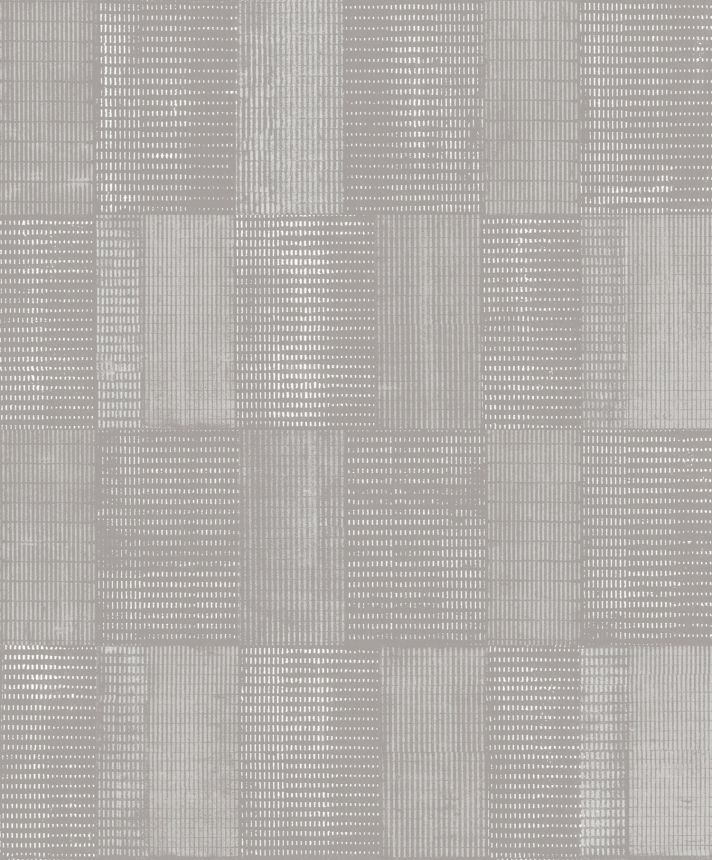 Tapeta na stenu, sivá, geometrický vzor, SUM302, Summer, The Texture Book, Khroma by Masureel