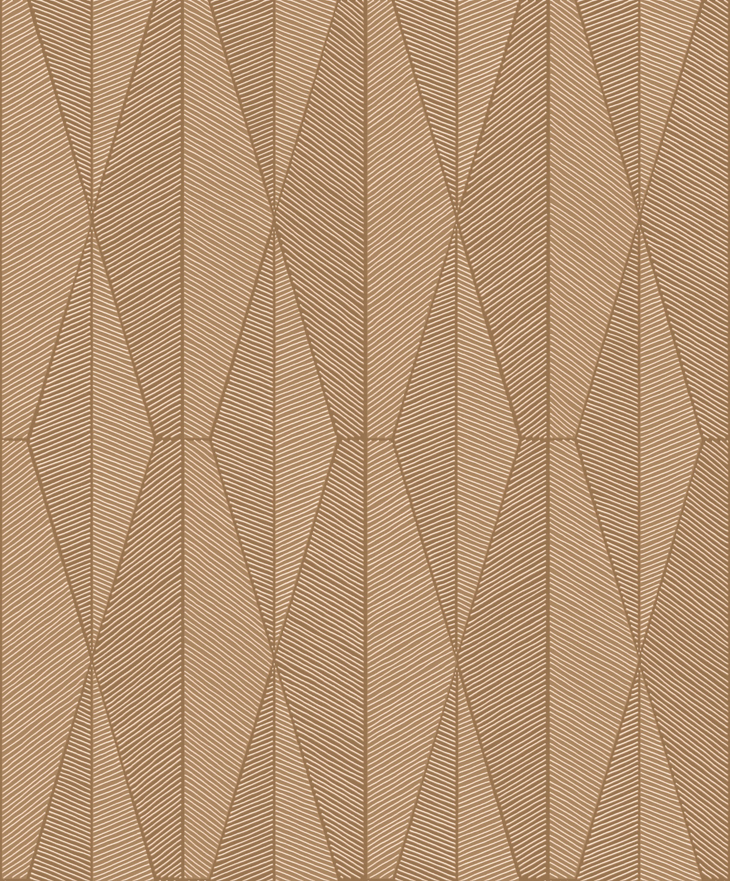 Tapeta na stenu, hnedá, geometrický vzor, YSA304, Mysa, The Texture Book, Khroma by Masureel