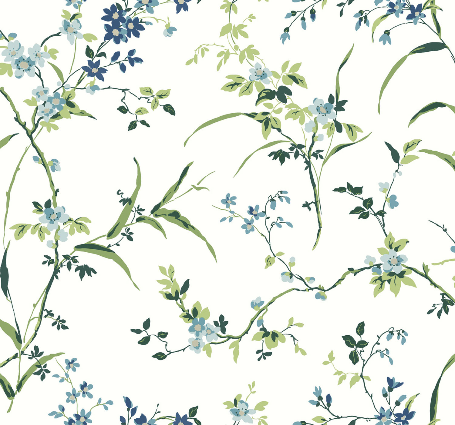 Vliesová tapeta, rozkvitnuté vetvičky, BL1744, Blooms Second Edition Resource Library, York