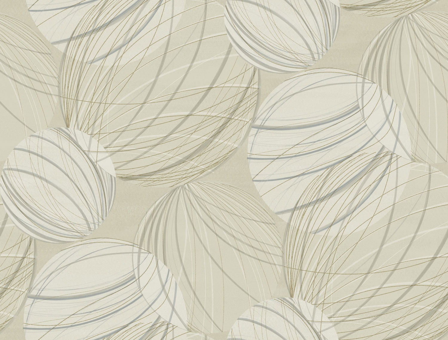 Béžová geometrická vliesová 3D tapeta, EV3908, Candice Olson Casual Elegance, York