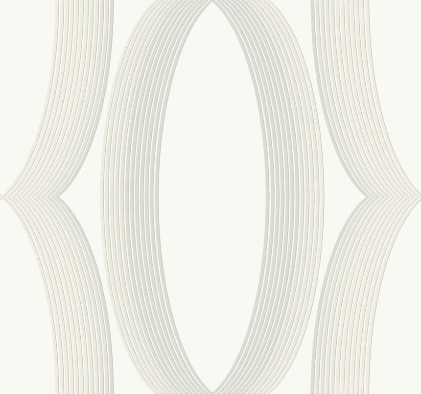 Biela vliesová tapeta na stenu, geometrický vzor, EV3981, Candice Olson Casual Elegance, York