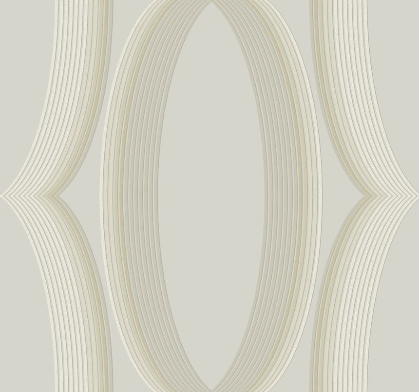 Sivá vliesová tapeta na stenu, geometrický vzor, EV3984, Candice Olson Casual Elegance, York