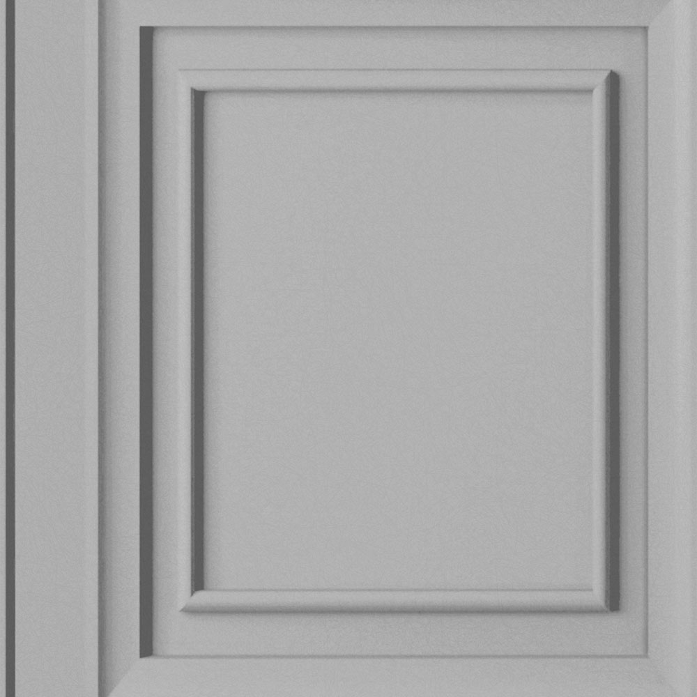Strieborná vliesová tapeta, 3D efekt obloženia, 119845, Laura Ashley 3