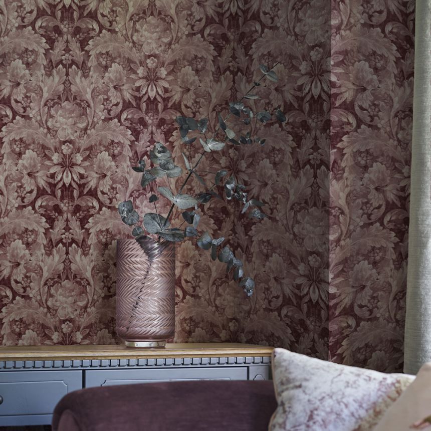 Černicová kvetinová vliesová tapeta, 121085, Laura Ashley 3