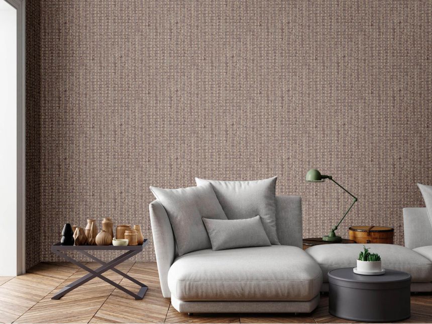 Luxusná sivá geometrická vliesová tapeta na stenu 58707 Aurum II Limonta