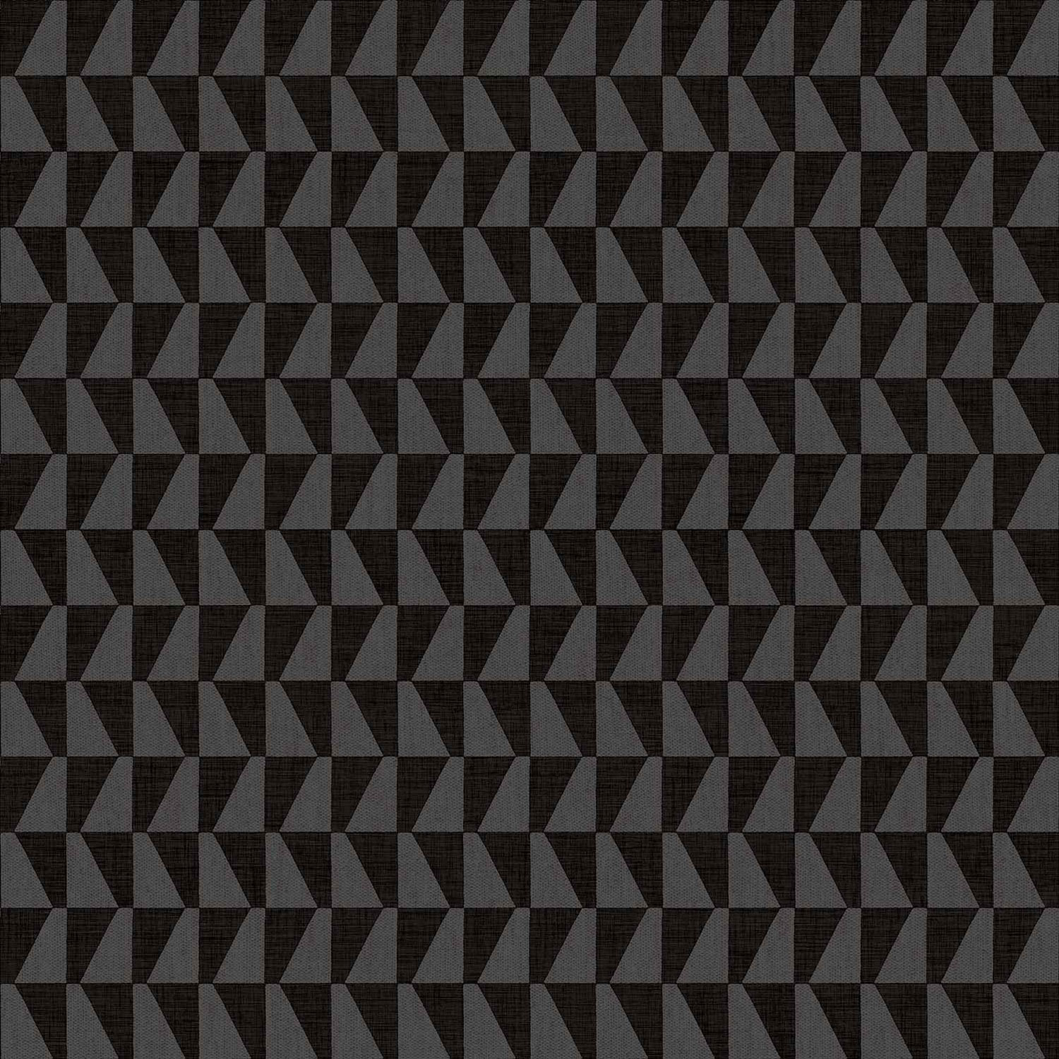 Sivo-čierna vliesová tapeta, geometrický vzor, 30179, Energie, Cristiana Masi by Parato