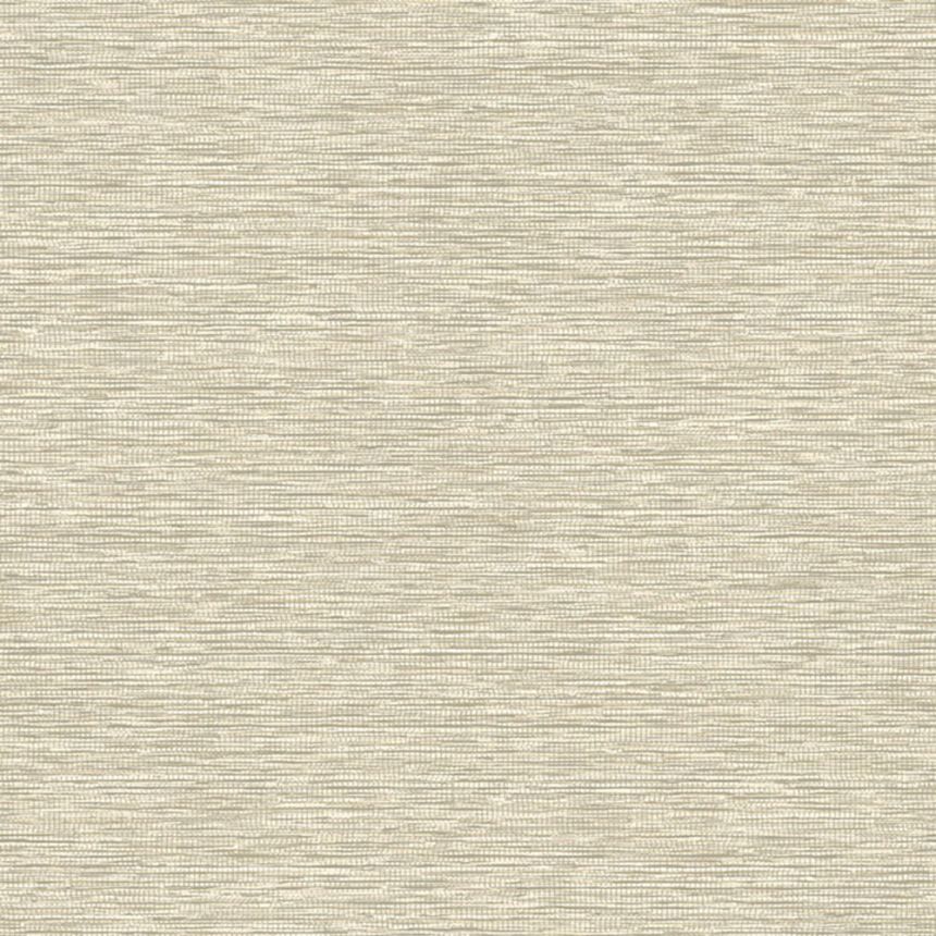 Vliesová tapeta na stenu, sivo-béžová, imitácia látky, NHW1010, Perla, Decoprint