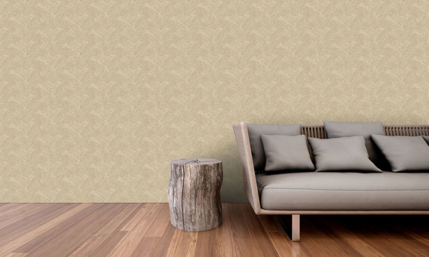 Grafická vliesová tapeta na stenu, béžová, NHW1025, Perla, Decoprint