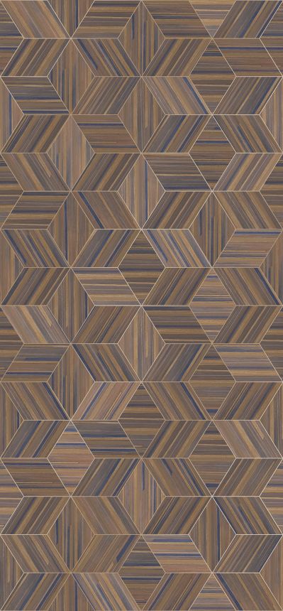 Geometrická obrazová vliesová tapeta, imitácia obloženia, 340180, Gilded, Eijffinger