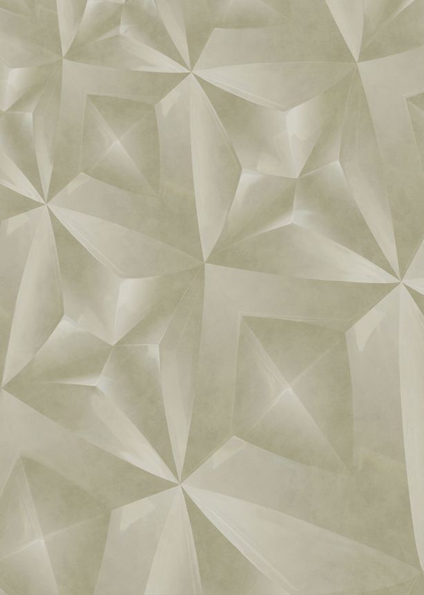 Geometrická 3D obrazová vliesová tapeta na stenu, 340188, Gilded, Eijffinger