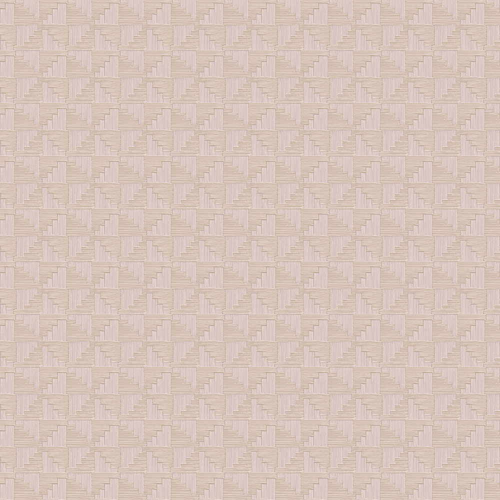 Sivo-béžová vliesová geometrická retro tapeta, 333650, Revive, Eijffinger