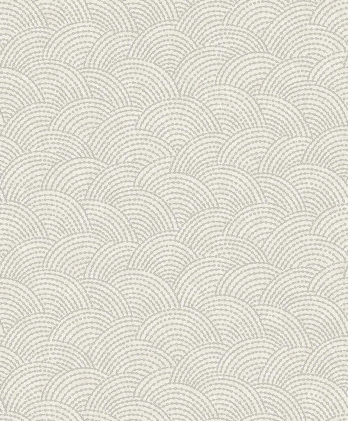 Sivo-strieborná geometrická vliesová tapeta BZ3313, Belize, Grandeco