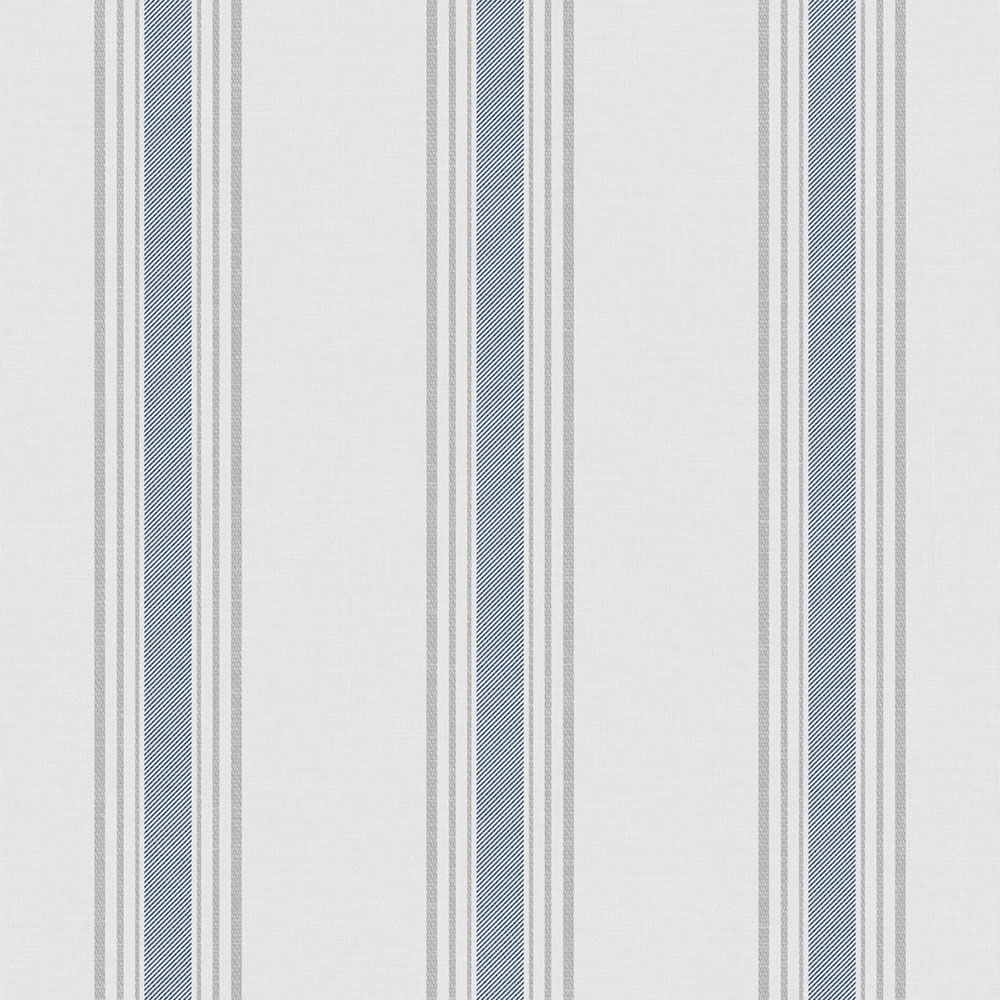 Vliesová tapeta na stenu, modrá, pruhy,  9810-1, Essential Stripes, ICH Wallcoverings