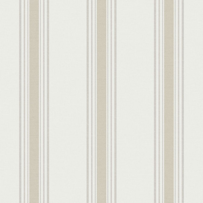 Vliesová tapeta na stenu, béžová, pruhy,  9810-2, Essential Stripes, ICH Wallcoverings