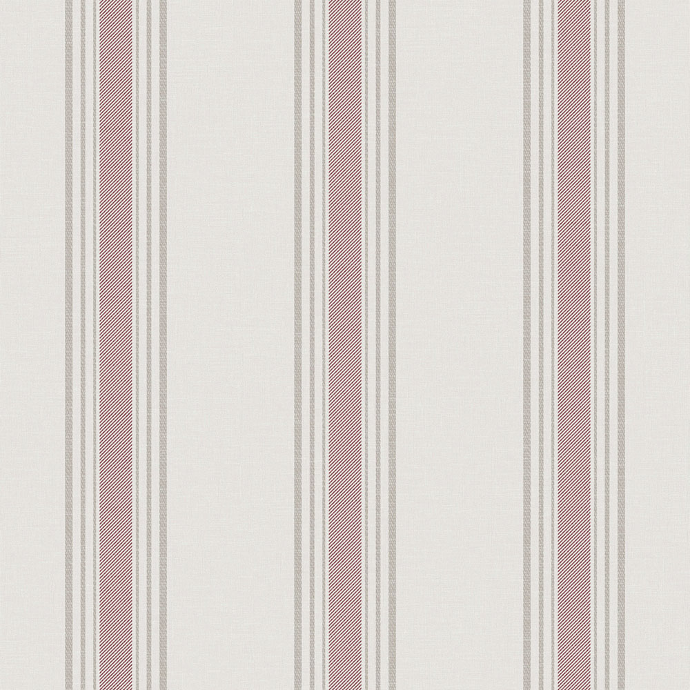 Vliesová tapeta na stenu, ružová, pruhy,  9810-5, Essential Stripes, ICH Wallcoverings