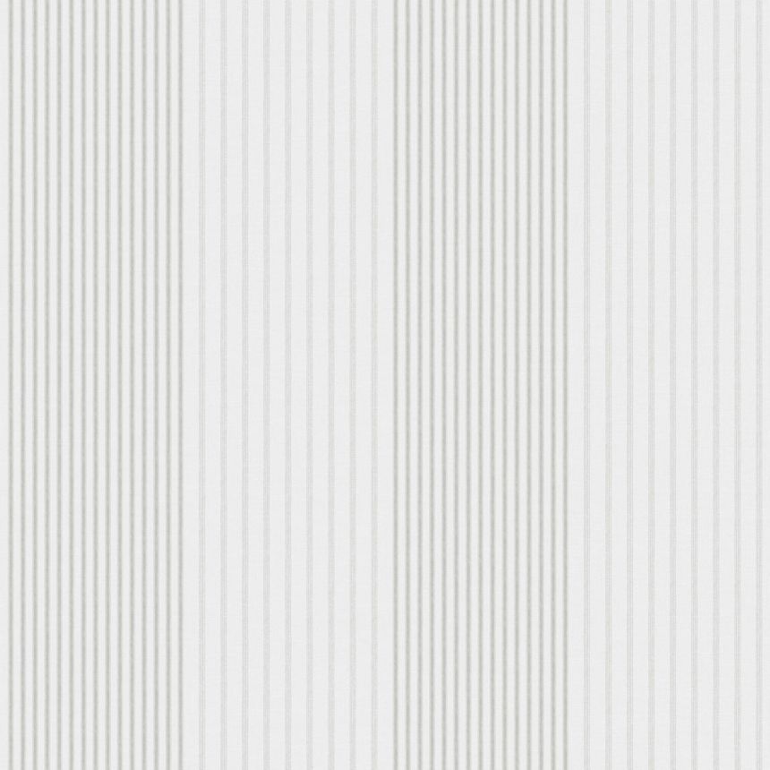Vliesová tapeta na stenu, sivá, pruhy,  9811-3, Essential Stripes, ICH Wallcoverings