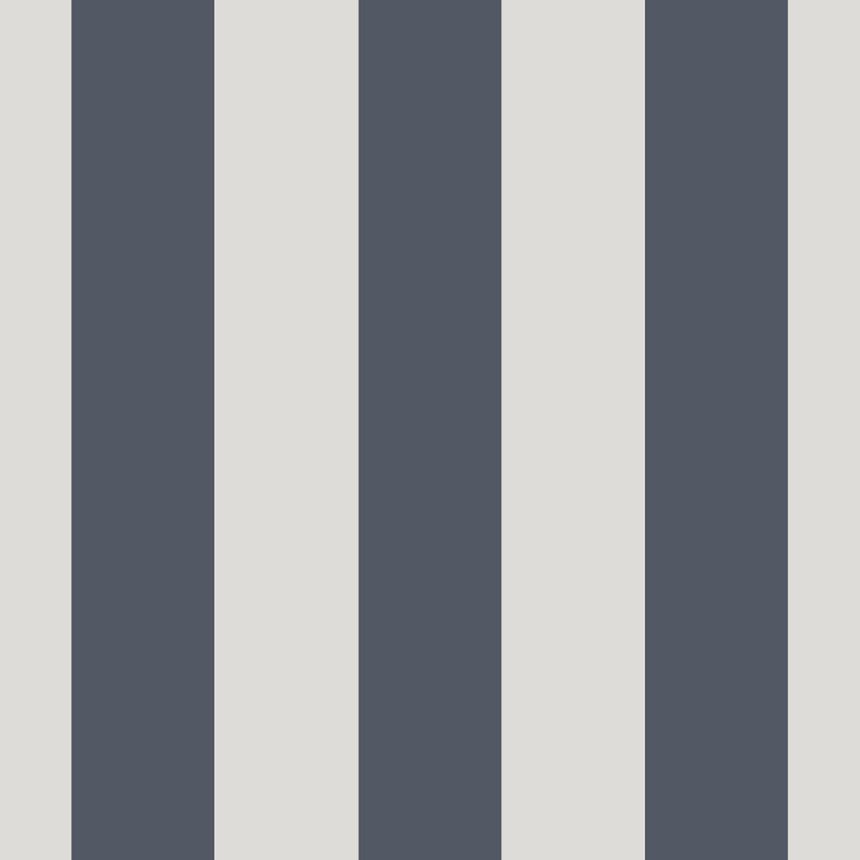 Vliesová tapeta na stenu, modro-biela, pruhy,  9814-1, Essential Stripes, ICH Wallcoverings