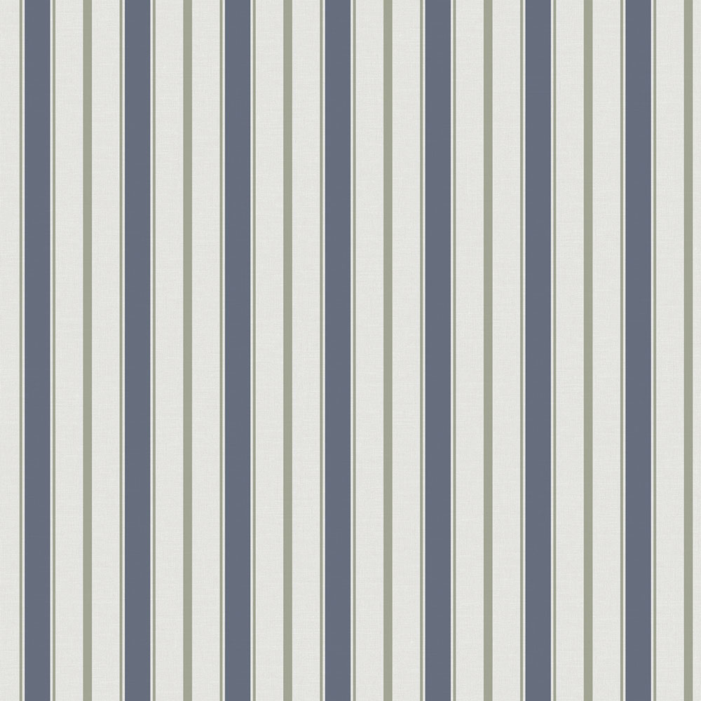 Vliesová tapeta na stenu, modro-zelená, pruhy,  9816-1, Essential Stripes, ICH Wallcoverings