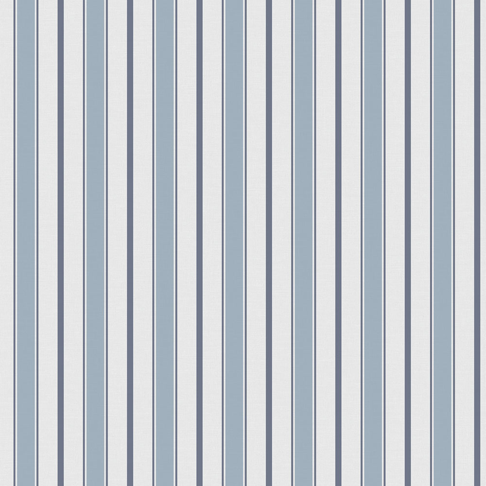 Vliesová tapeta na stenu, modrá, pruhy,  9816-2, Essential Stripes, ICH Wallcoverings