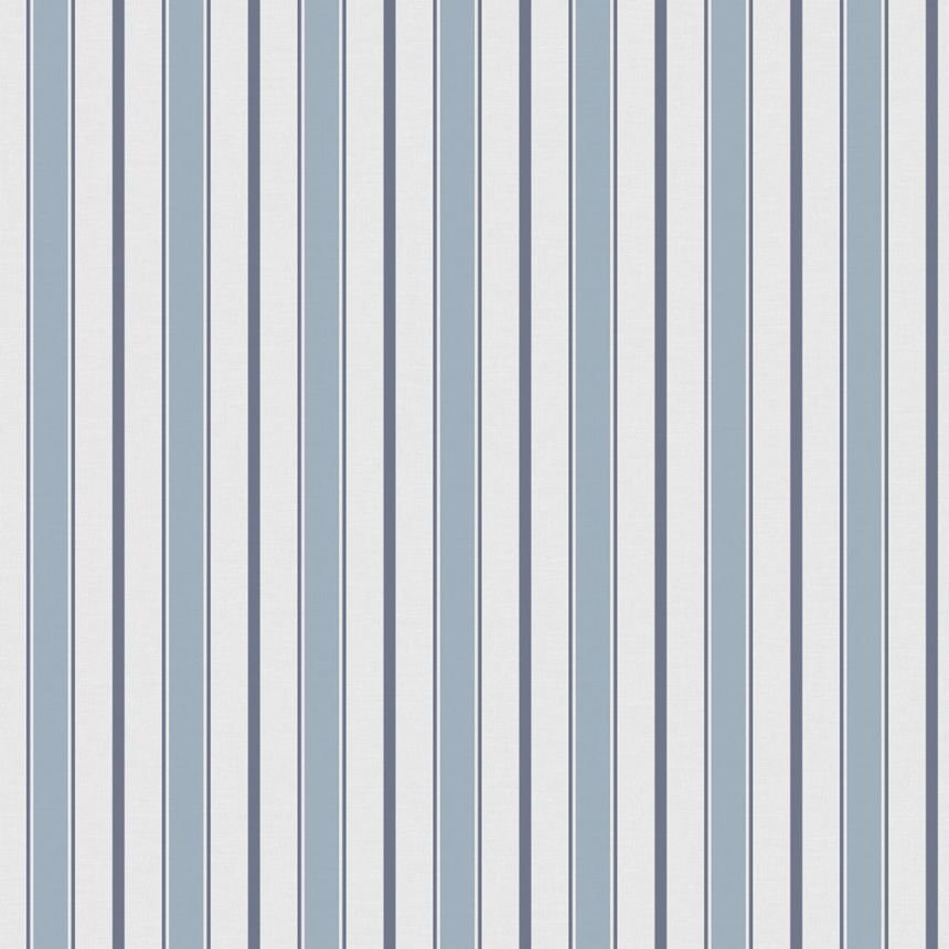 Vliesová tapeta na stenu, modrá, pruhy,  9816-2, Essential Stripes, ICH Wallcoverings