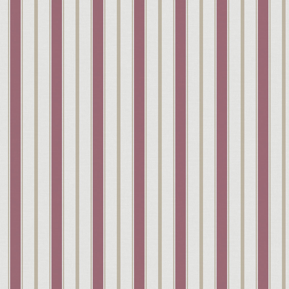Vliesová tapeta na stenu, červeno-béžová, pruhy,  9816-6, Essential Stripes, ICH Wallcoverings