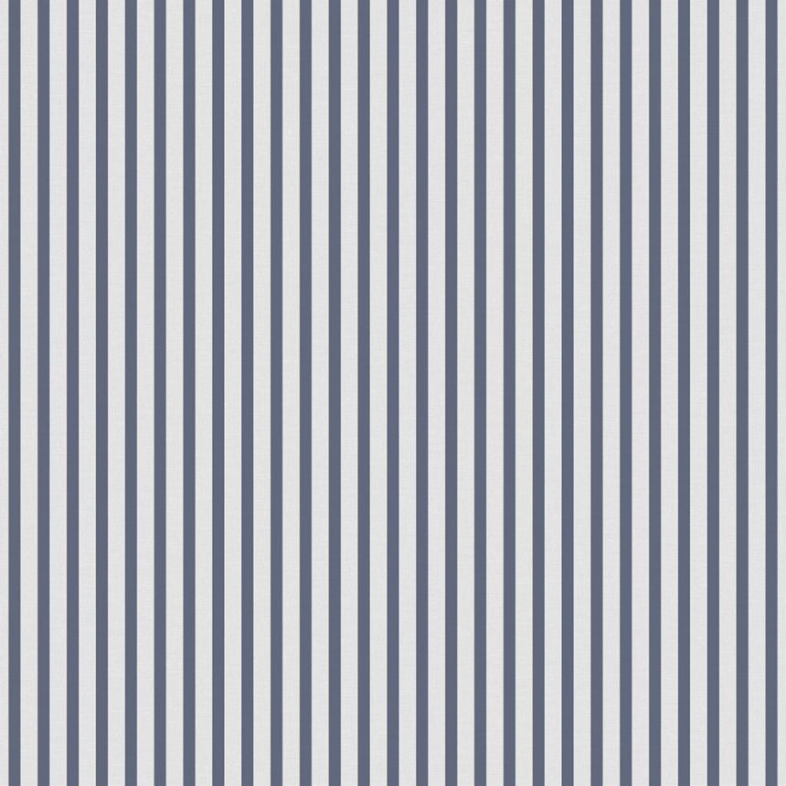 Vliesová tapeta na stenu, modro-biela, pruhy,  9817-1, Essential Stripes, ICH Wallcoverings