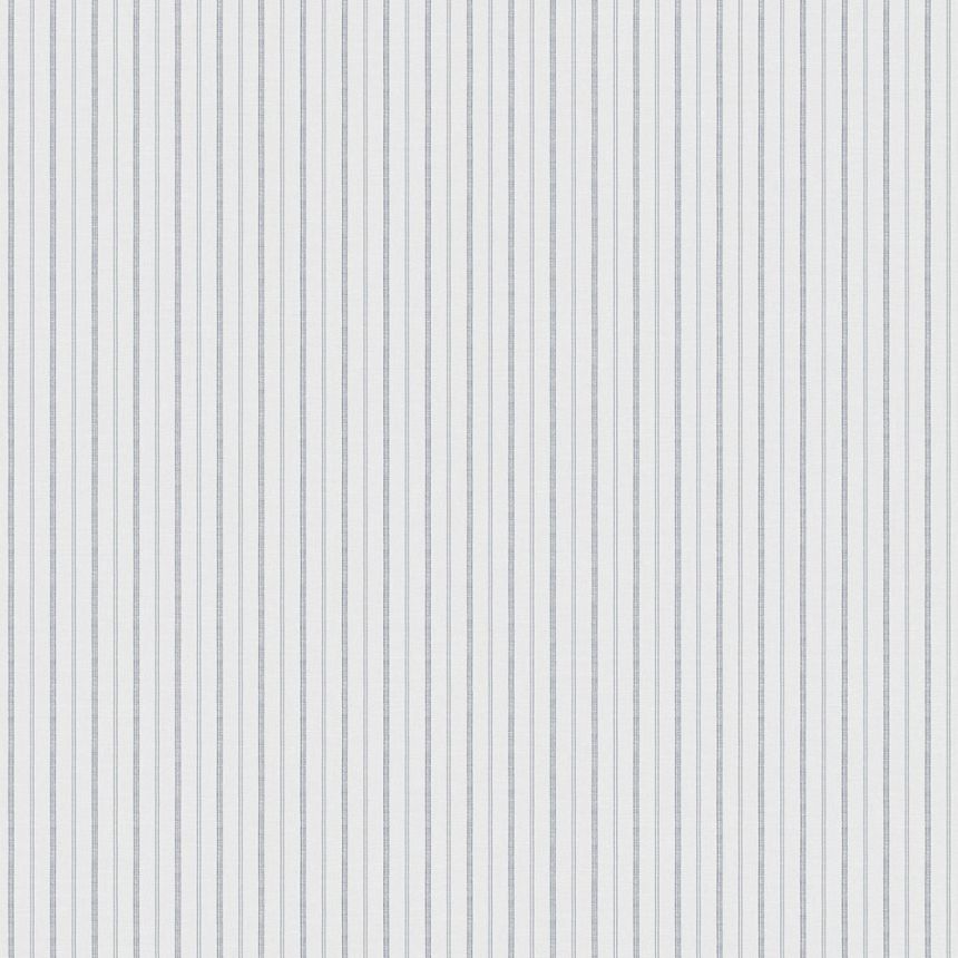 Vliesová tapeta na stenu, modro-biela, pruhy,  9818-1, Essential Stripes, ICH Wallcoverings