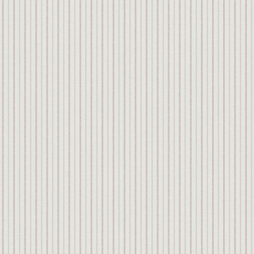 Vliesová tapeta na stenu, červeno-biela, pruhy,  9818-4, Essential Stripes, ICH Wallcoverings
