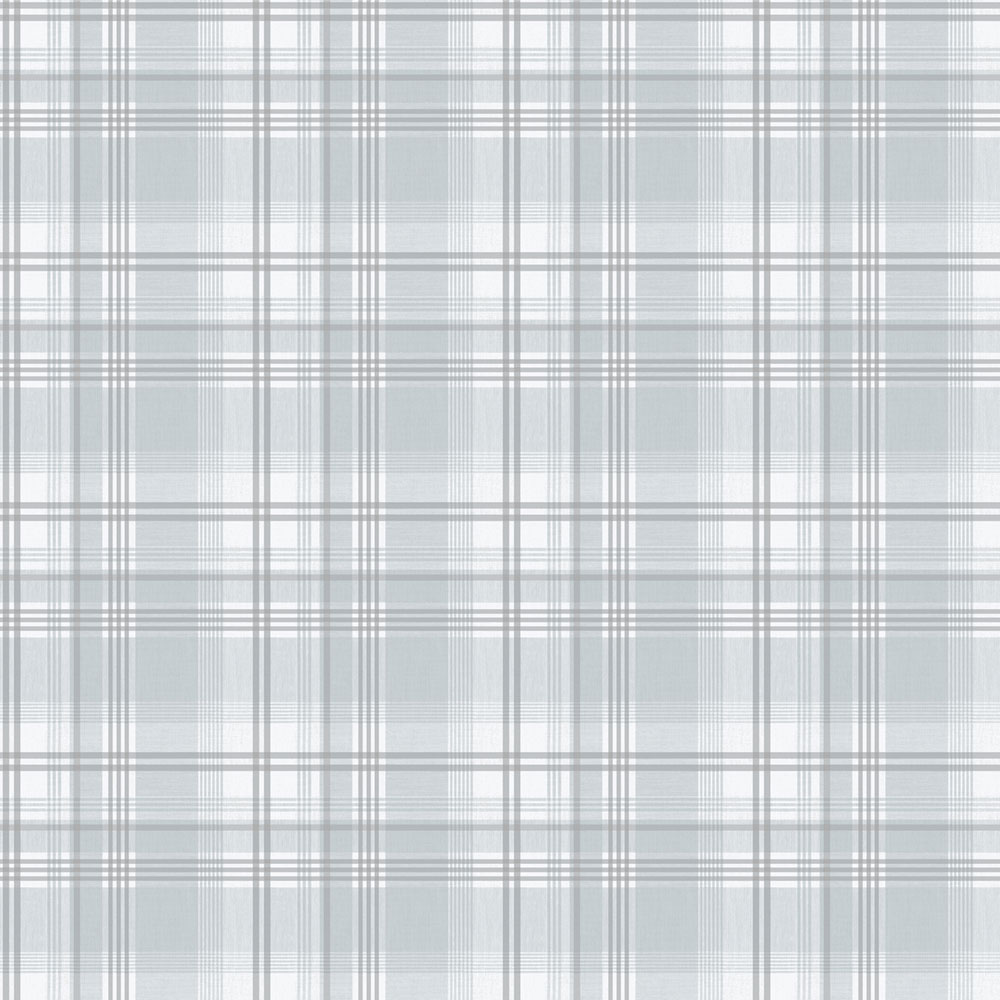 Vliesová tapeta na stenu, modro-sivá, kocka, káro,  9819-6, Essential Stripes, ICH Wallcoverings