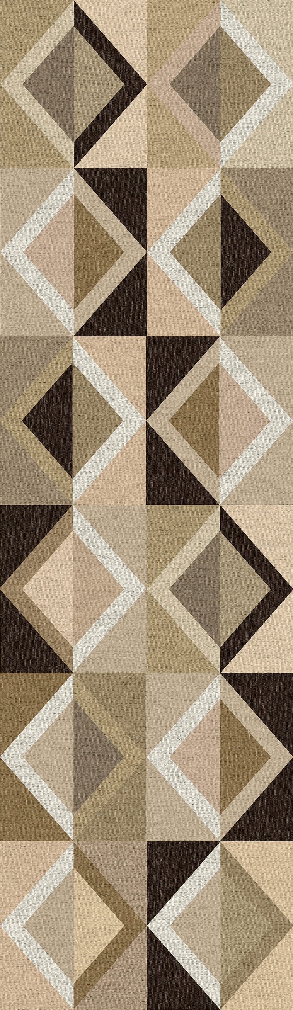 Geometrická vliesová obrazová tapeta na stenu, béžová, DGJOY4012-260, Joy, Masureel
