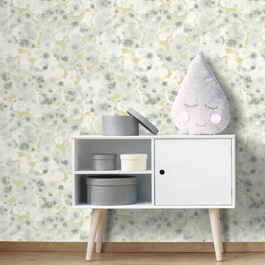 Detská vliesová tapeta na stenu, bubliny, M1054-1, Mika,  ICH Wallcoverings