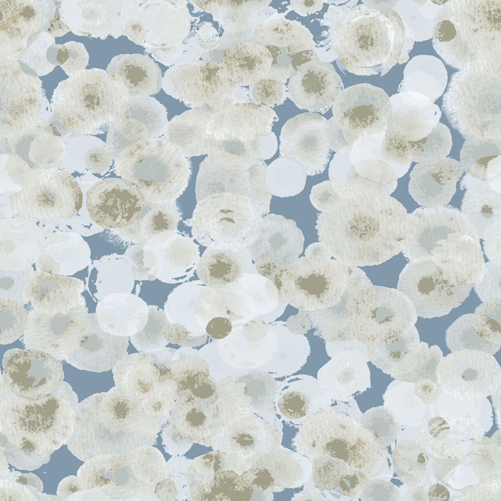 Detská vliesová tapeta na stenu, bubliny, M1054-3, Mika,  ICH Wallcoverings