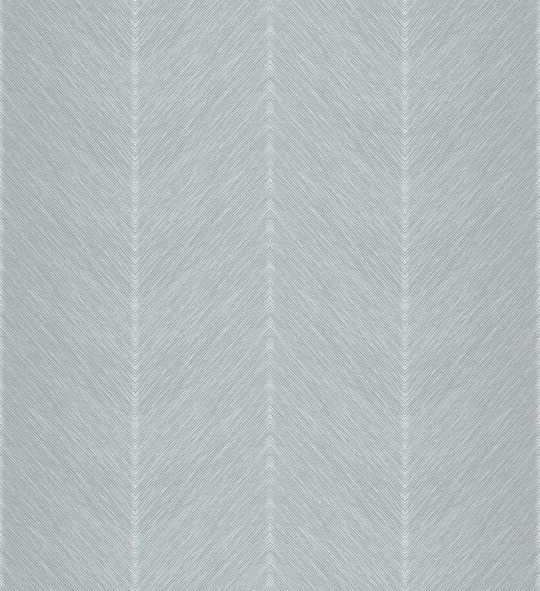 Sivá vliesová tapeta na stenu, cik cak vzor, M1803-3, Mika,  ICH Wallcoverings