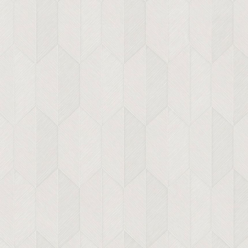 Geometrická vliesová tapeta na stenu, krémová, 1501-1, Vera, AdaWall