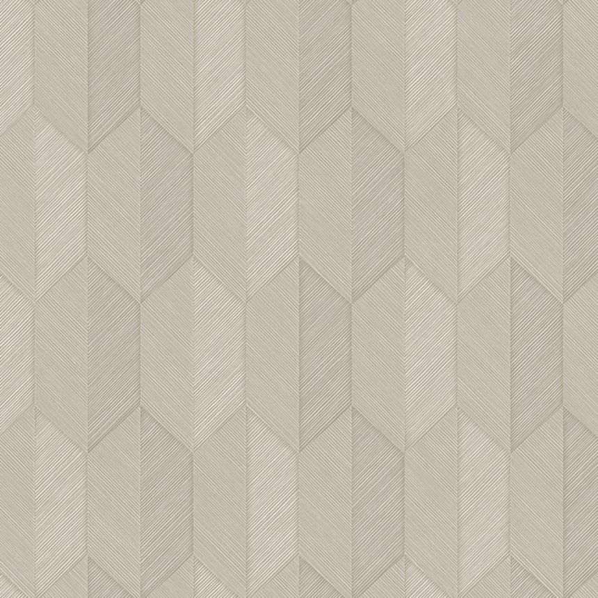 Geometrická vliesová tapeta na stenu, béžová, 1501-3, Vera, AdaWall