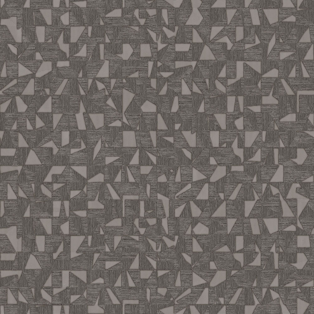Geometrická vliesová tapeta na stenu, sivo-strieborná, 1512-6, Vera, AdaWall
