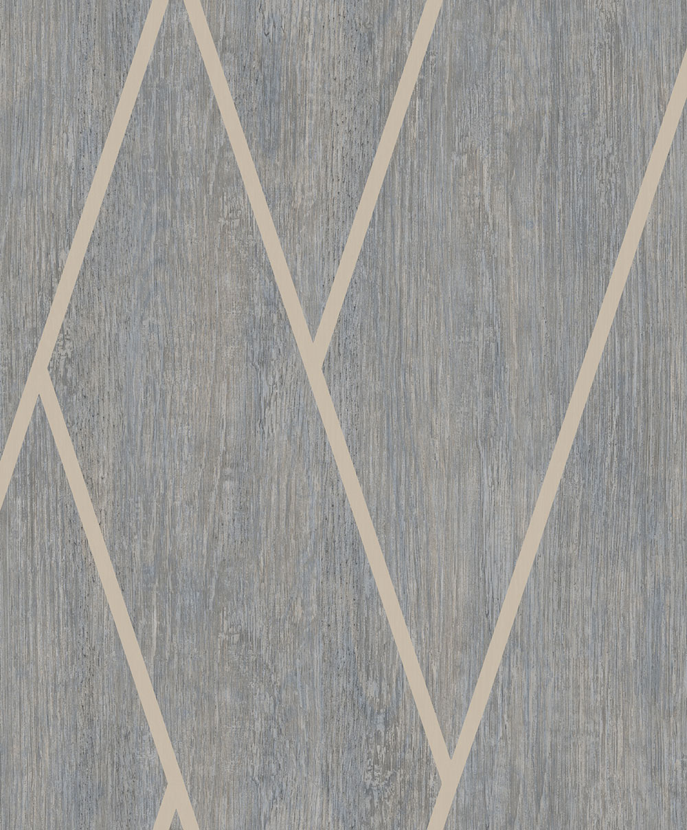 Geometrická vliesová tapeta na stenu, sivá, drevo, M75709, Brut, Ugépa